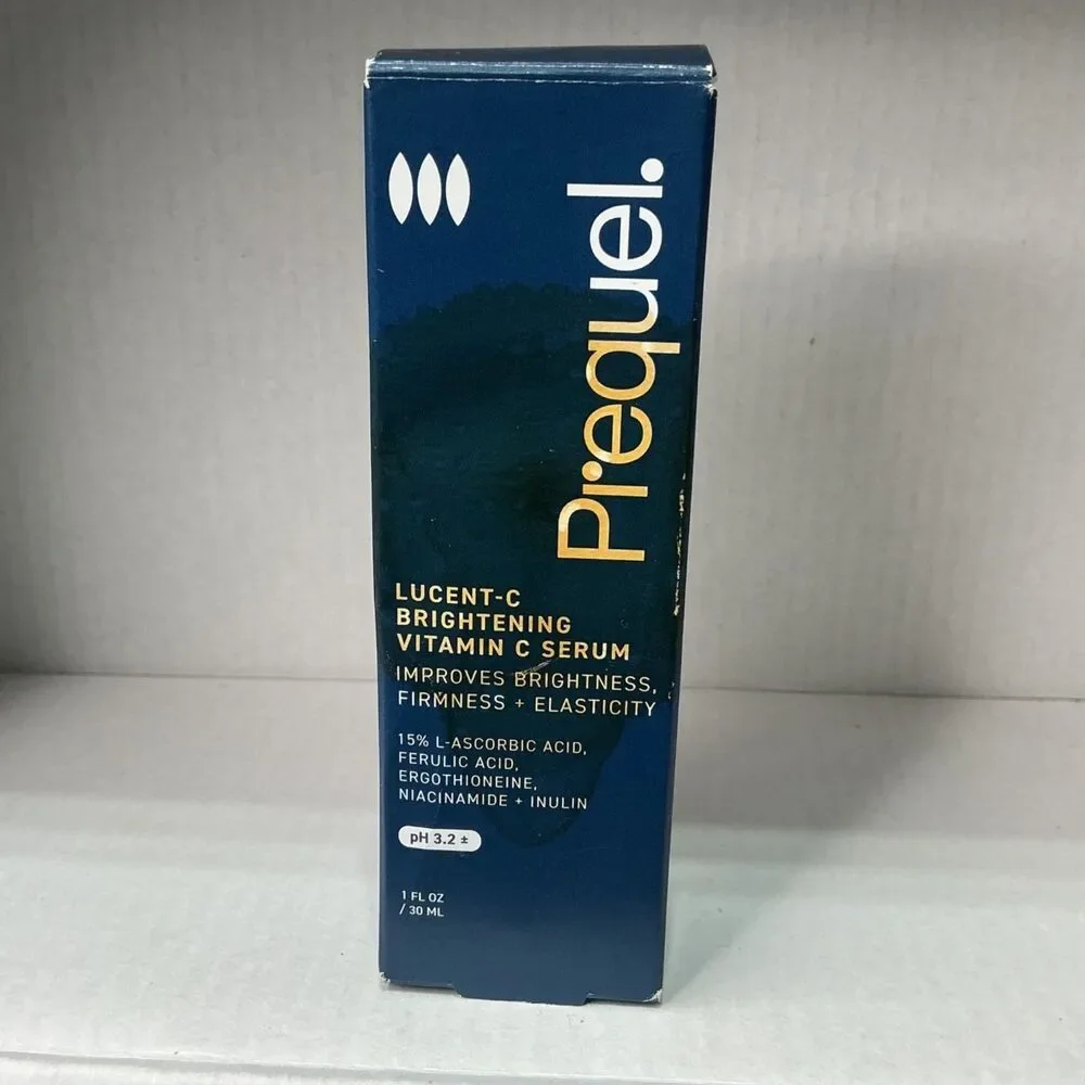 Prequel Lucent-C Brightening Vitamin C Serum Complexion Skincare Treatment 1oz